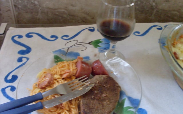 Macarrão à moda Matheus