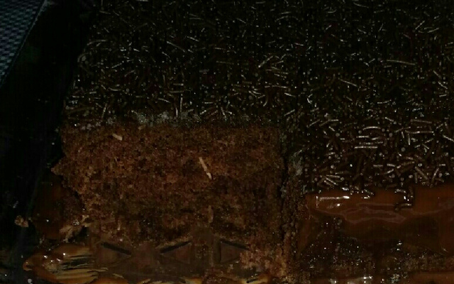 Bolo aerado de chocolate