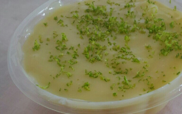 Brigadeiro de caipirinha de colher