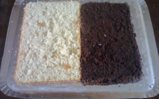 Bolo com dois recheios