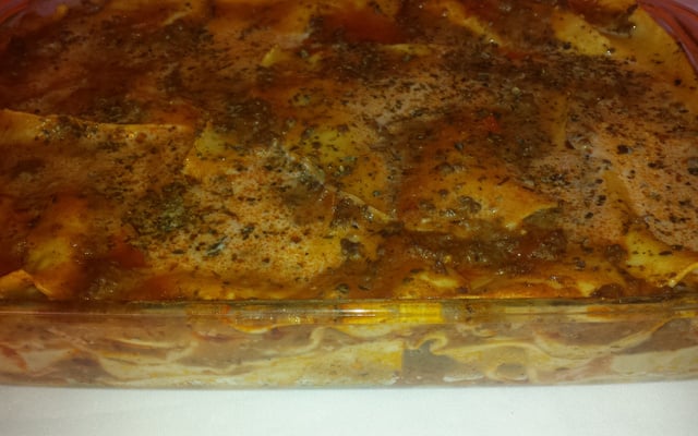 Lasanha à bolonhesa da Vó Zelça