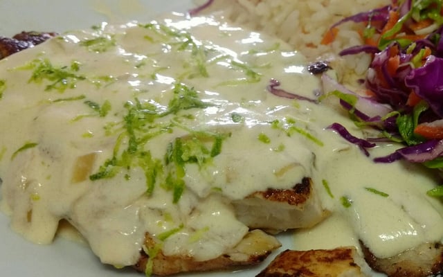 Tilápia ao molho de limão