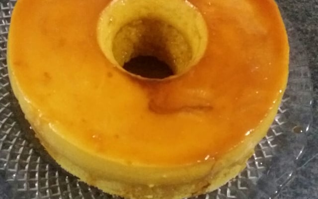 Bolo pudim de laranja