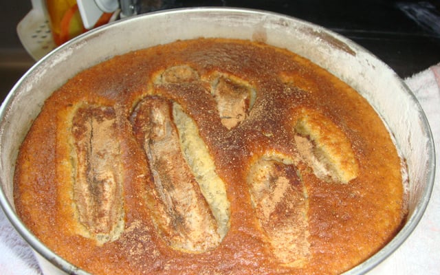 Bolo de  banana