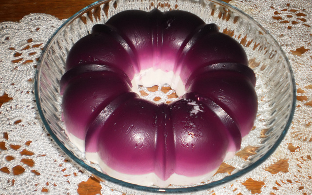 Maria-mole com gelatina