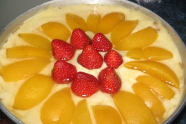 Torta de frutas da Jéssica