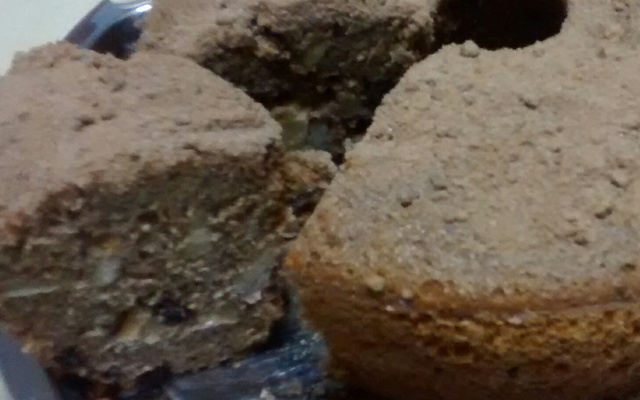 Bolo integral de frutas