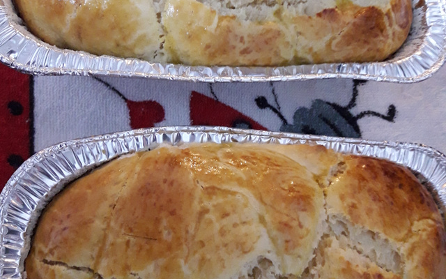 Pão doce de liquidificador 