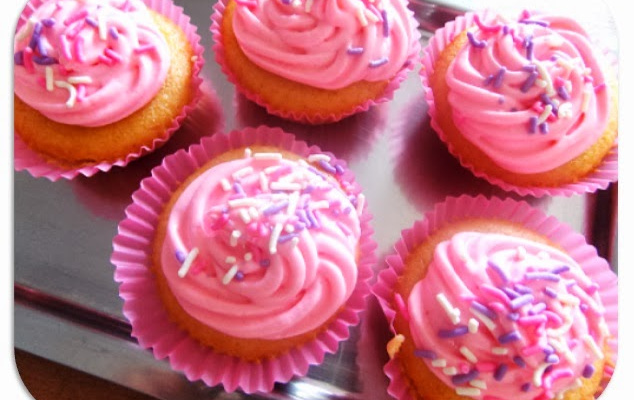 Cupcake tradicional com leite ninho