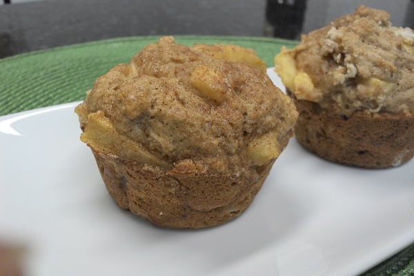 Muffin Integral de Maçã