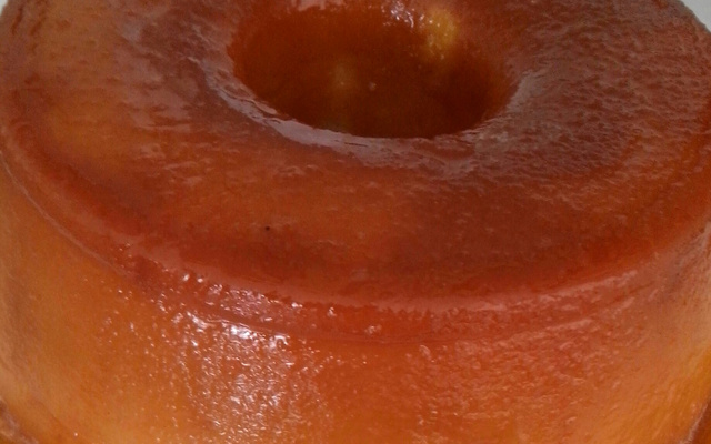 Pudim de pão amanhecido