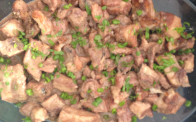 Costelinha de porco ao forno