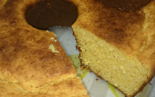 Bolo de milho da Amanda
