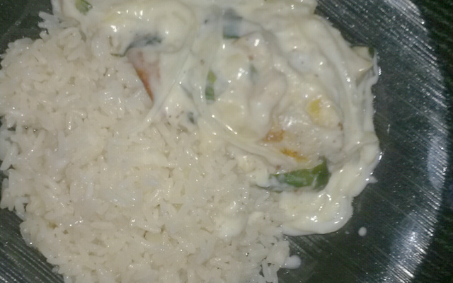 Filé de polaca ao molho branco