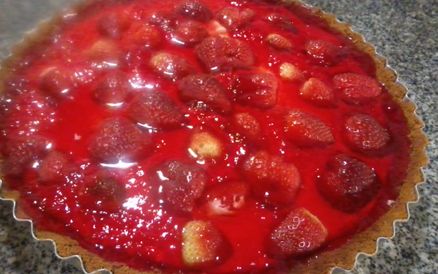 Torta de morango delícia