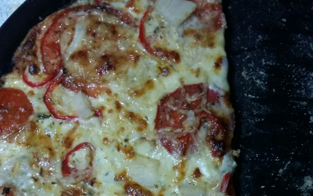 Massa de pizza com fermento de bolo