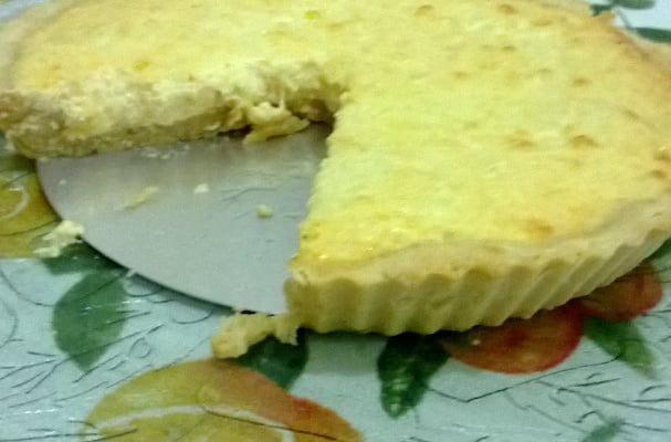 Quiche quatro queijos