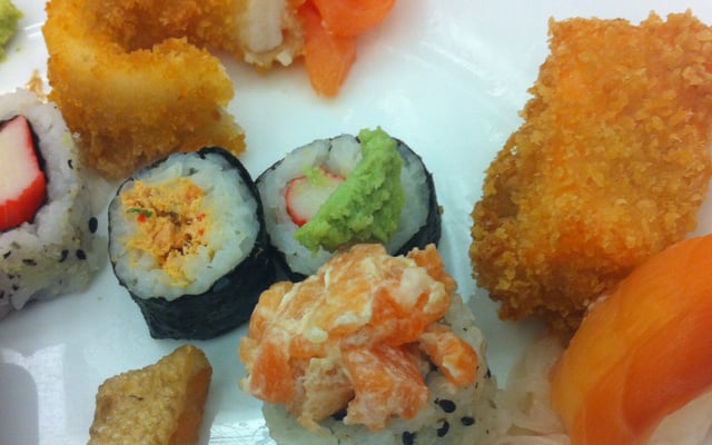 Arroz para sushi (usando arroz comum)