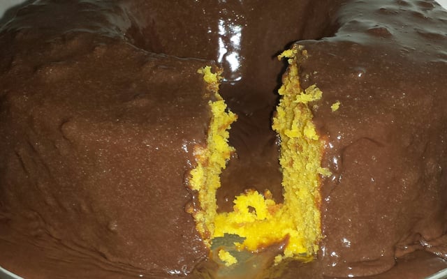 Bolo de cenoura fofinho