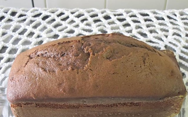 Bolo simples de chocolate light (liquidificador)