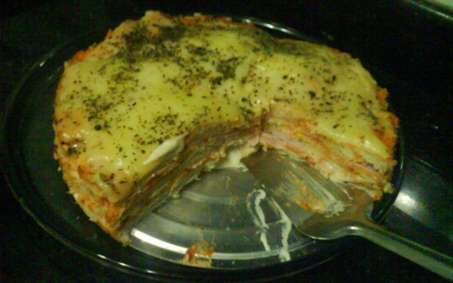 Torta Vermont de pão de forma