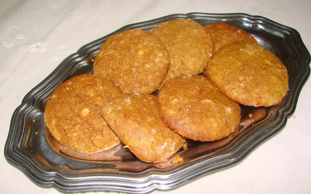 Broinha de amendoim e rapadura