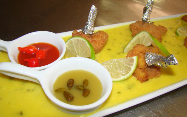 Coxinha da asa à milanesa