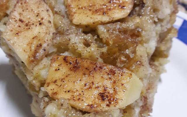 Torta de maçã ou banana