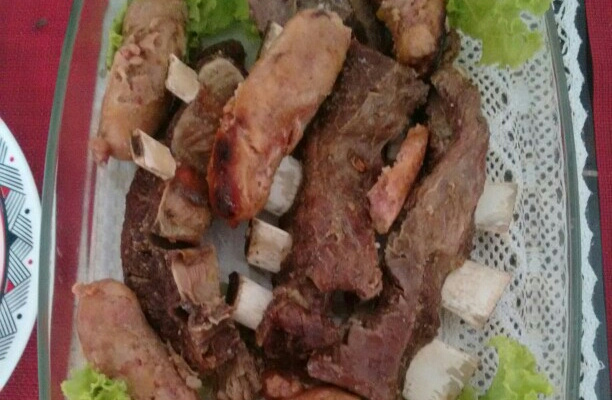 Churrasco de panela de pressão