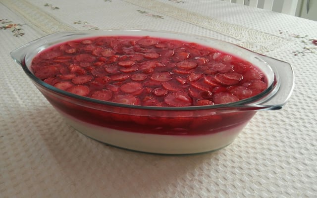 Sobremesa de morango