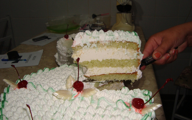 Torta gelada de limão