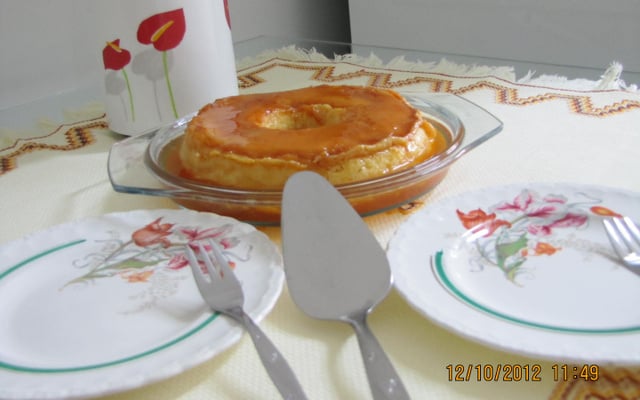 Pudim de leite e ovos