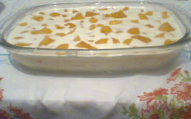 Creme Gelado (maçã ou pêssego)