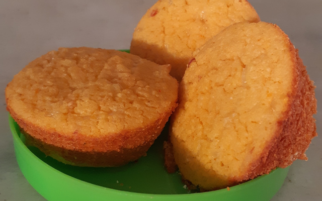 Bolinho de arroz diferente