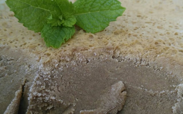 Sorvete fácil de café com leite