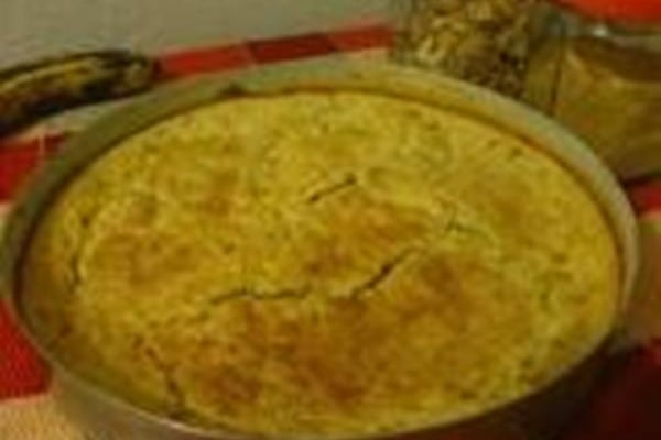 Torta de banana diet