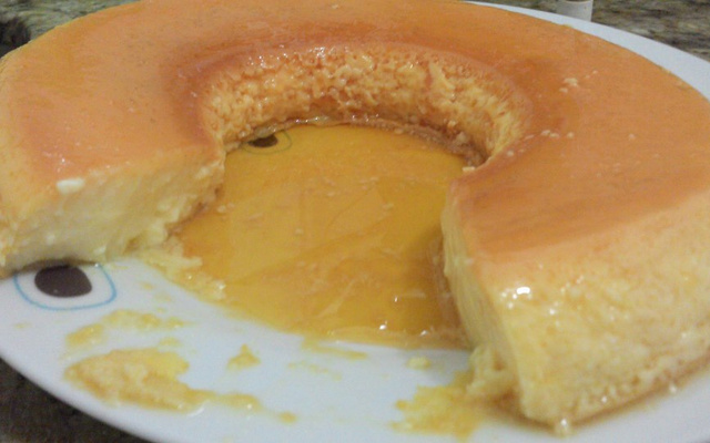 Pudim delícia da esposa