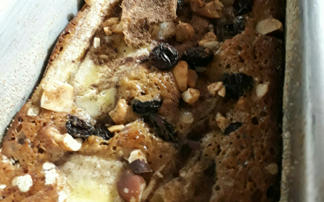 Torta de banana integral