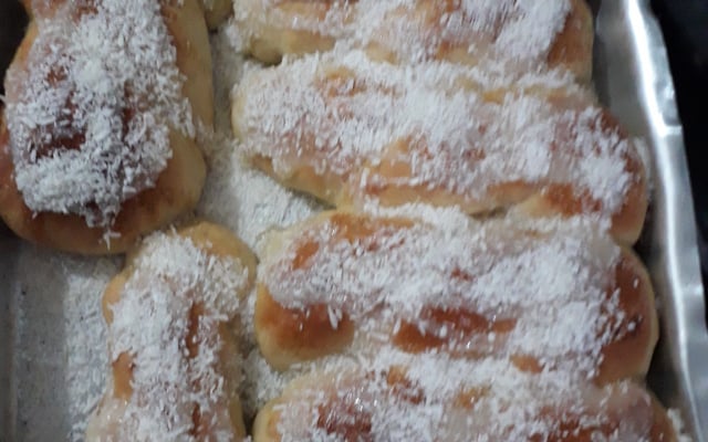 Rosca de batatinha cozida