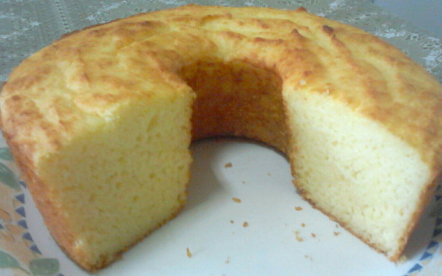 Bolo de mandioca