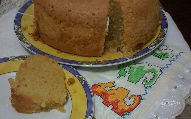 Bolo de laranja fofinho sem glúten