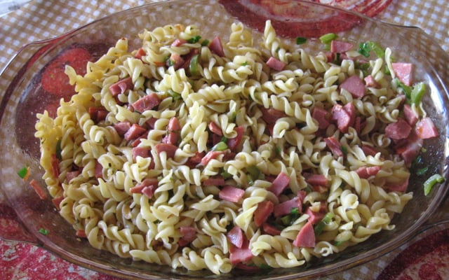 Macarrão alho e óleo do Alan