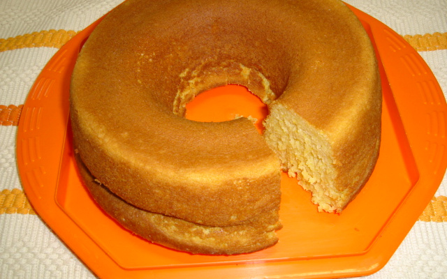 Bolo de milho de liqüidificador