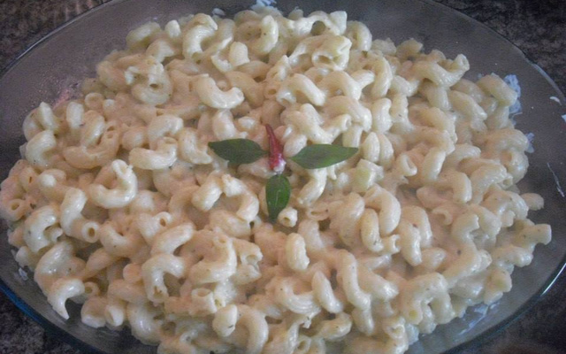 Macarrão ao molho branco sem creme de leite