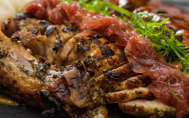 Picanha suína na panela de pressão