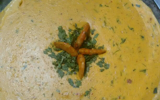 Creme de camarão com requeijão