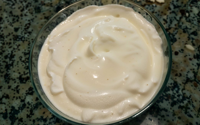 Iogurte natural caseiro