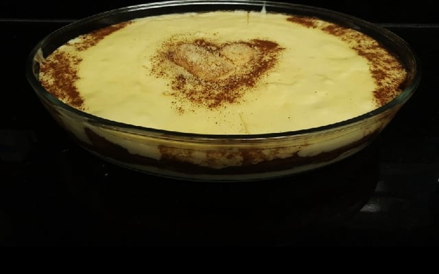 Pavê de banana caramelizada