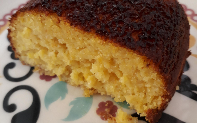 Bolo fácil de fubá