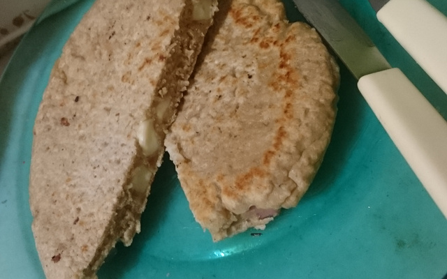 Pão de aveia de frigideira 